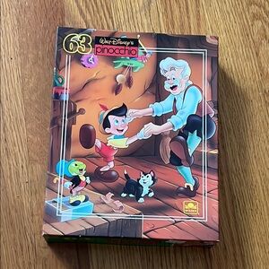 NOS Walt Disney’s Pinocchio 63 Piece Puzzle